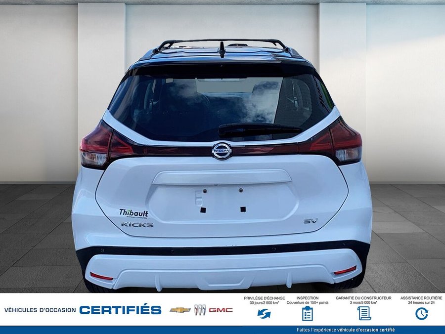 NISSAN KICKS SV SV TA 2021 Blanc