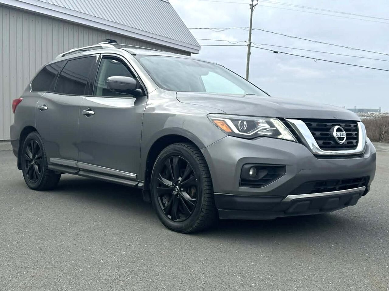 2018 Nissan Pathfinder Platine 4x4 Grey Matane - photo #6