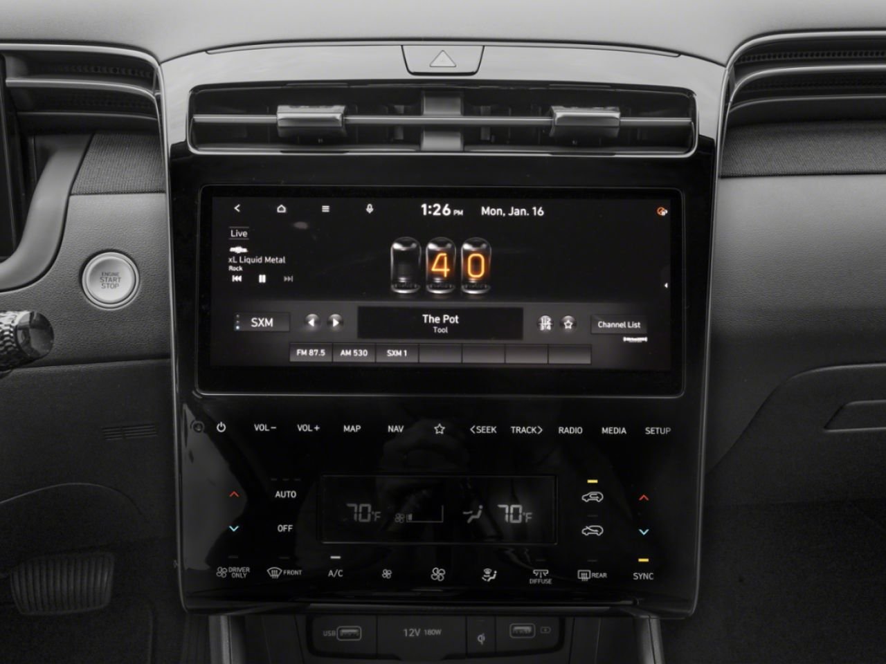 Hyundai Tucson hybride 2023 Bleu Gatineau - photo #11