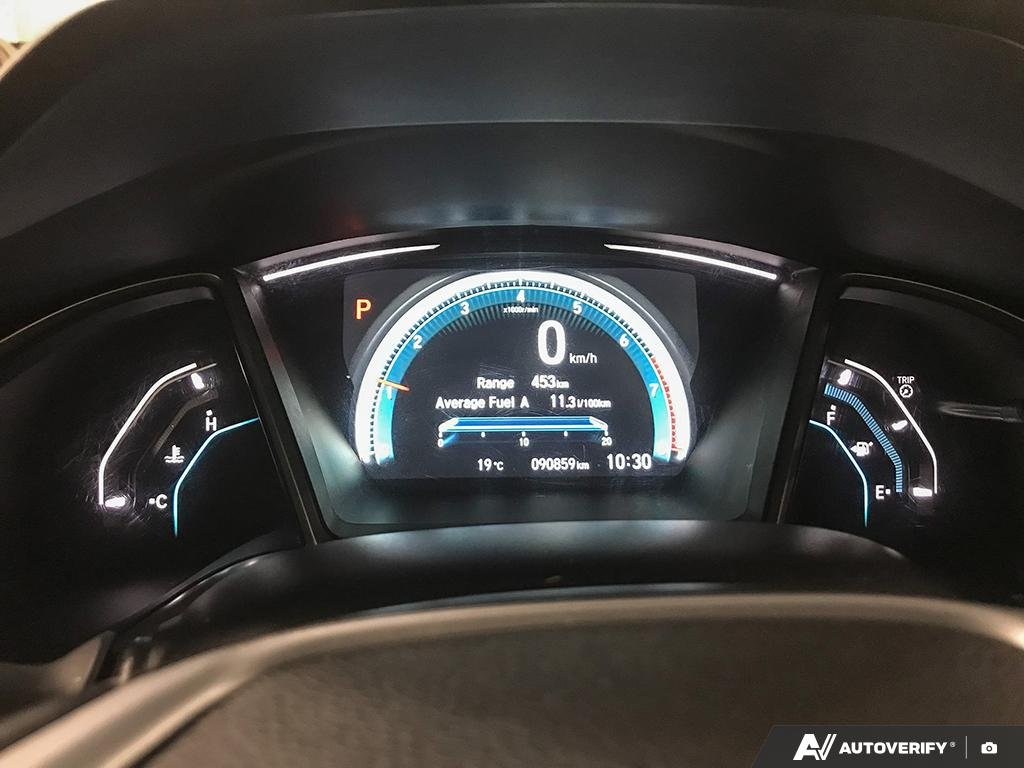 2018 Honda Civic Sedan 254129A | Touring White Edmonton - photo #12
