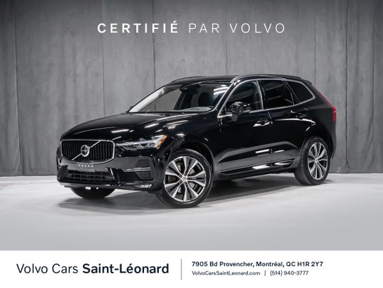 2022 Volvo XC60 B6 MOMENTUM CLIMATE PREMIUM Black