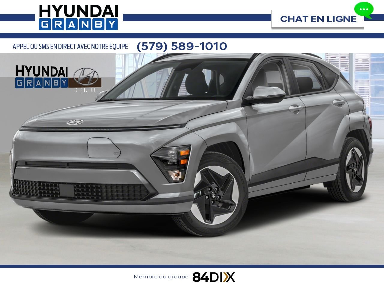 2026 HYUNDAI Kona Electric Cyber Grey Granby - photo #0