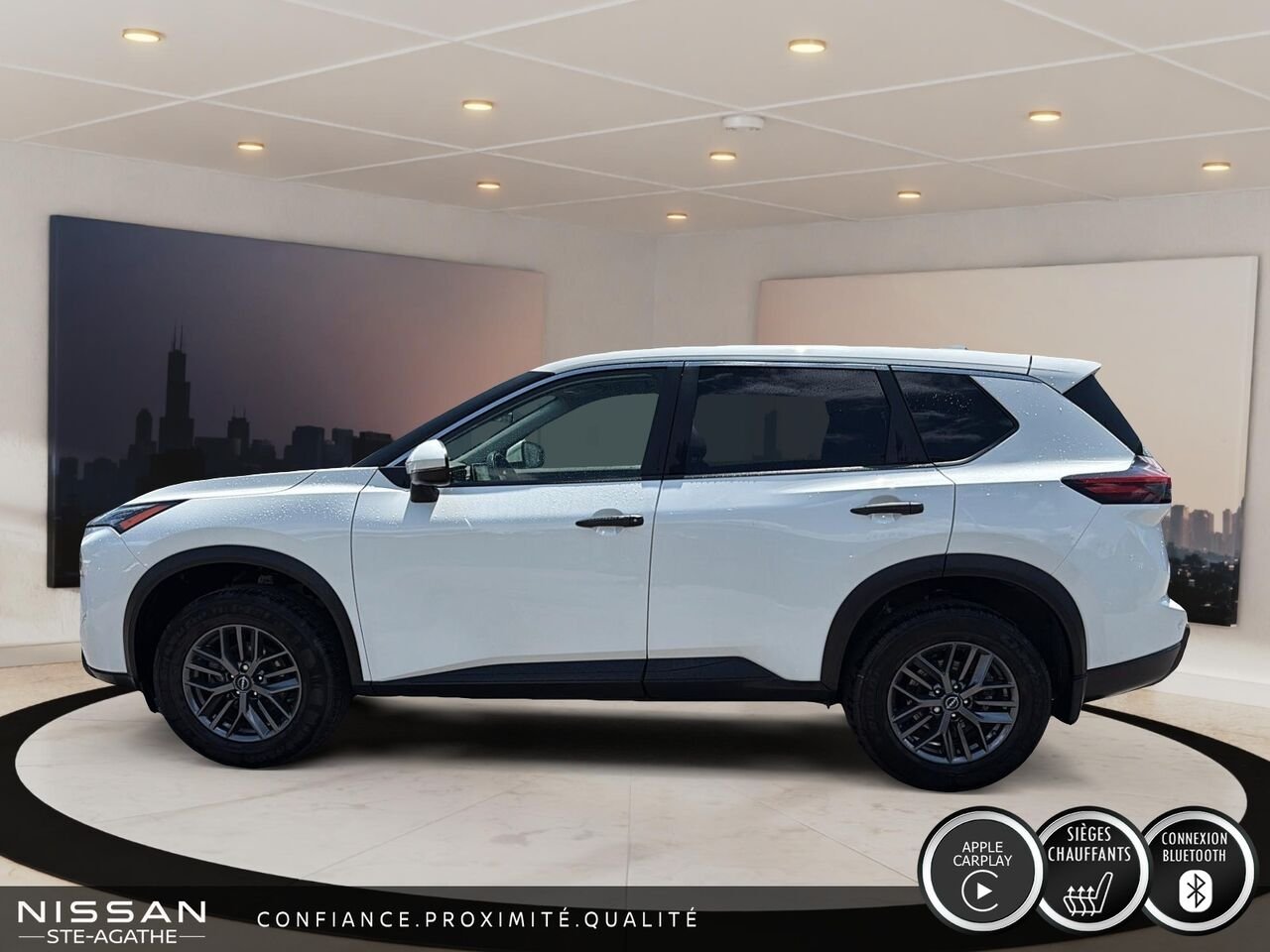 2024 Nissan Rogue White Saint-Jérôme - photo #4