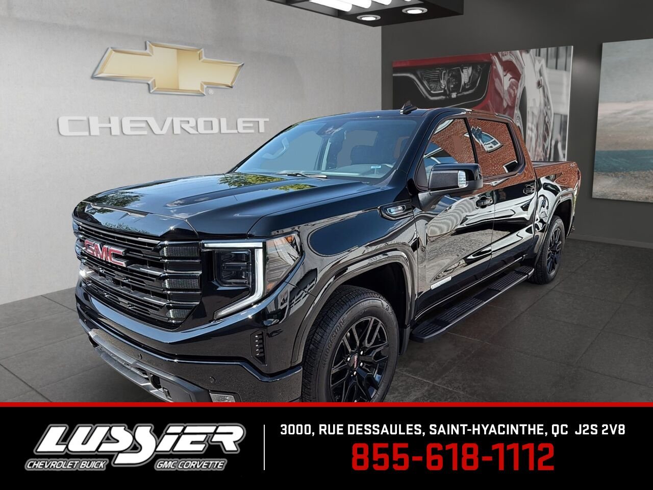 GMC Sierra 1500 Elevation cabine multiplace 4RM 147 po 2026 NOIR ONYX Saint-Hyacinthe - photo #0