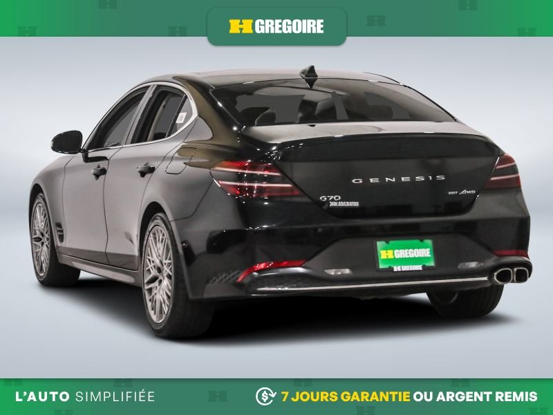 2023 Genesis G70 Black Laval - photo #5