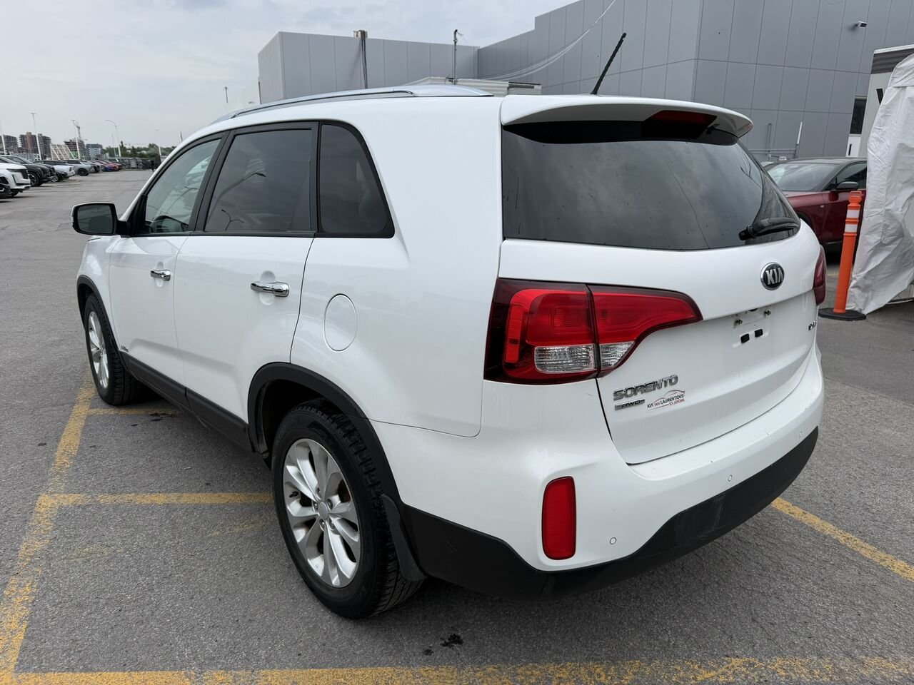 Kia Sorento EX AWD CUIR TOIT PANORAMIQUE 2015 Blanc Laval - photo #8