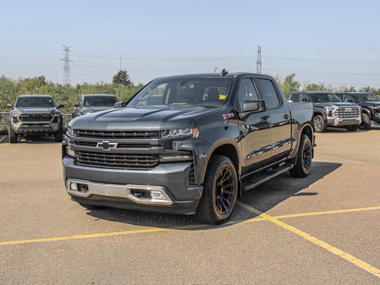 2019 Chevrolet Silverado 1500 4WD Crew Cab 147 RST Grey Sherwood Park - photo #3