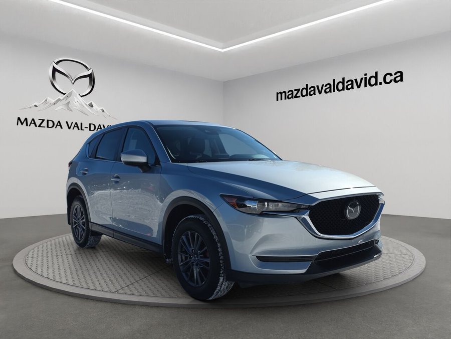 Mazda CX-5 GS AWD, Volant chauffant, Sièges en cuir, Bluetooth 2021 Gris