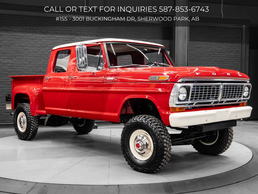 1970 Ford F-250 1970 Red
