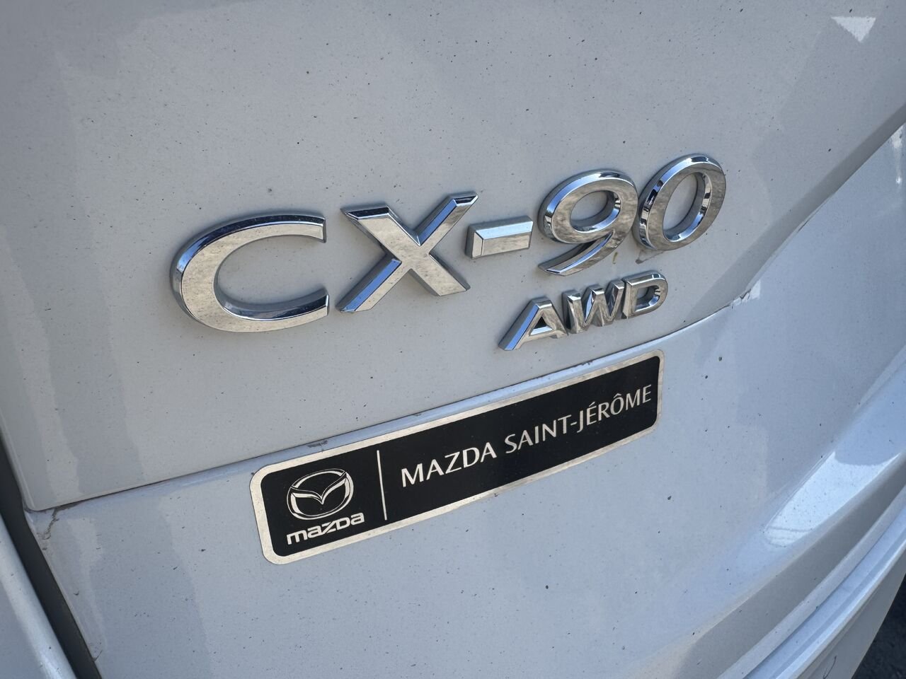 MAZDA CX-90 PHEV GT 2024 Blanc Saint-Jérôme - photo #10