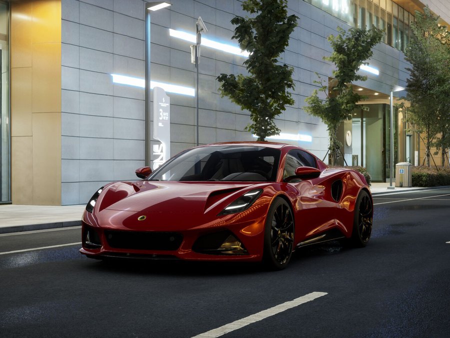 Lotus Emira 2025 2025 Magma Red