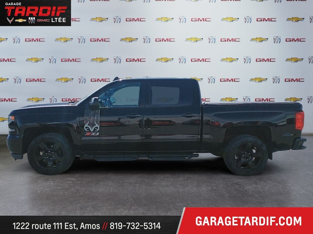 2017 CHEVROLET SILVERADO CABINE MULTIPLACE 4RM Black Amos - photo #4