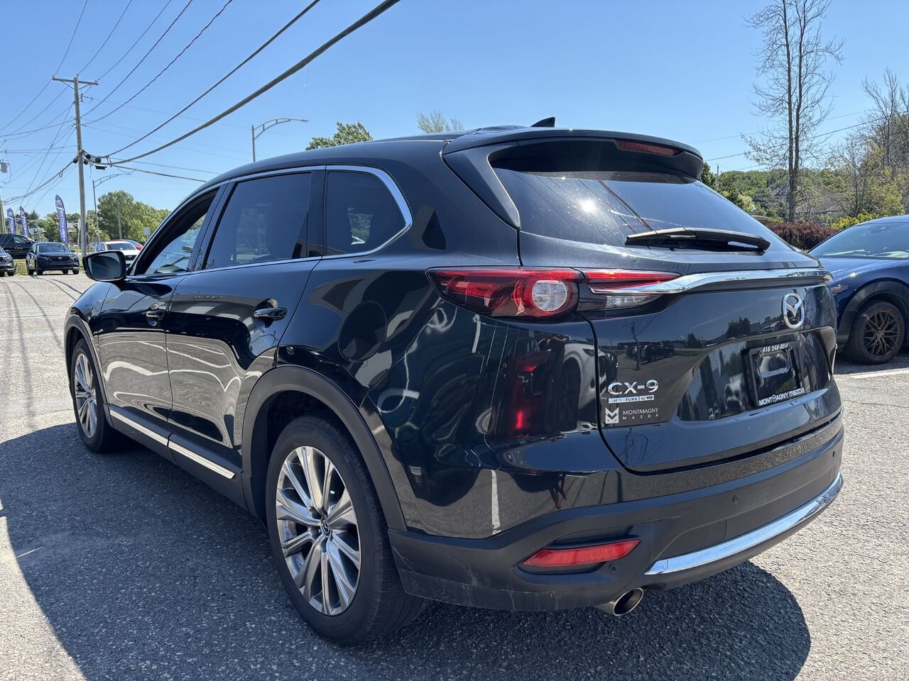 MAZDA CX-9 SIGNATURE Signature TI 2022 Noir Montmagny - photo #6