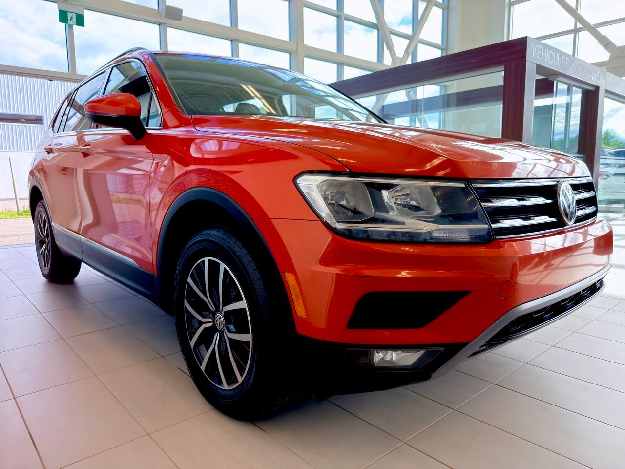 Volkswagen Tiguan 2019 Orange Notre-Dame-des-Prairies - photo #4