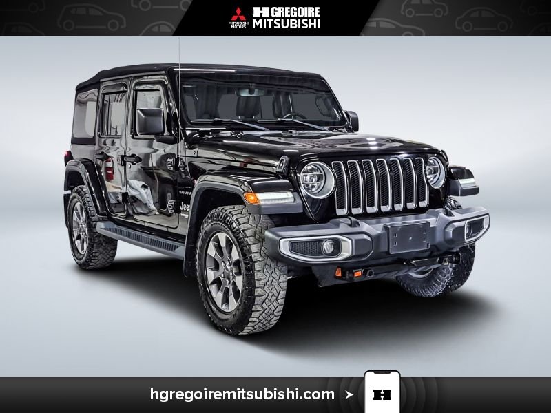 2020 Jeep Wrangler Unlimited Black Blainville - photo #0