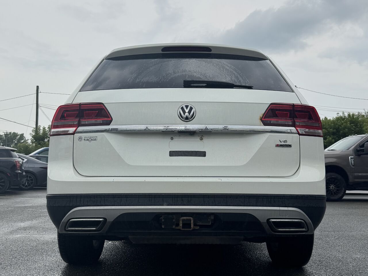 2019 Volkswagen Atlas V6 White Granby - photo #5