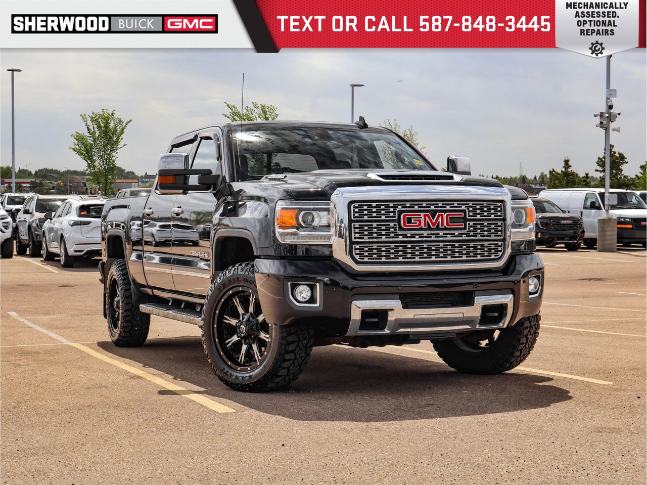 2019 GMC Sierra 3500HD 4WD Crew Cab 153.7 Denali Black Sherwood Park - photo #0