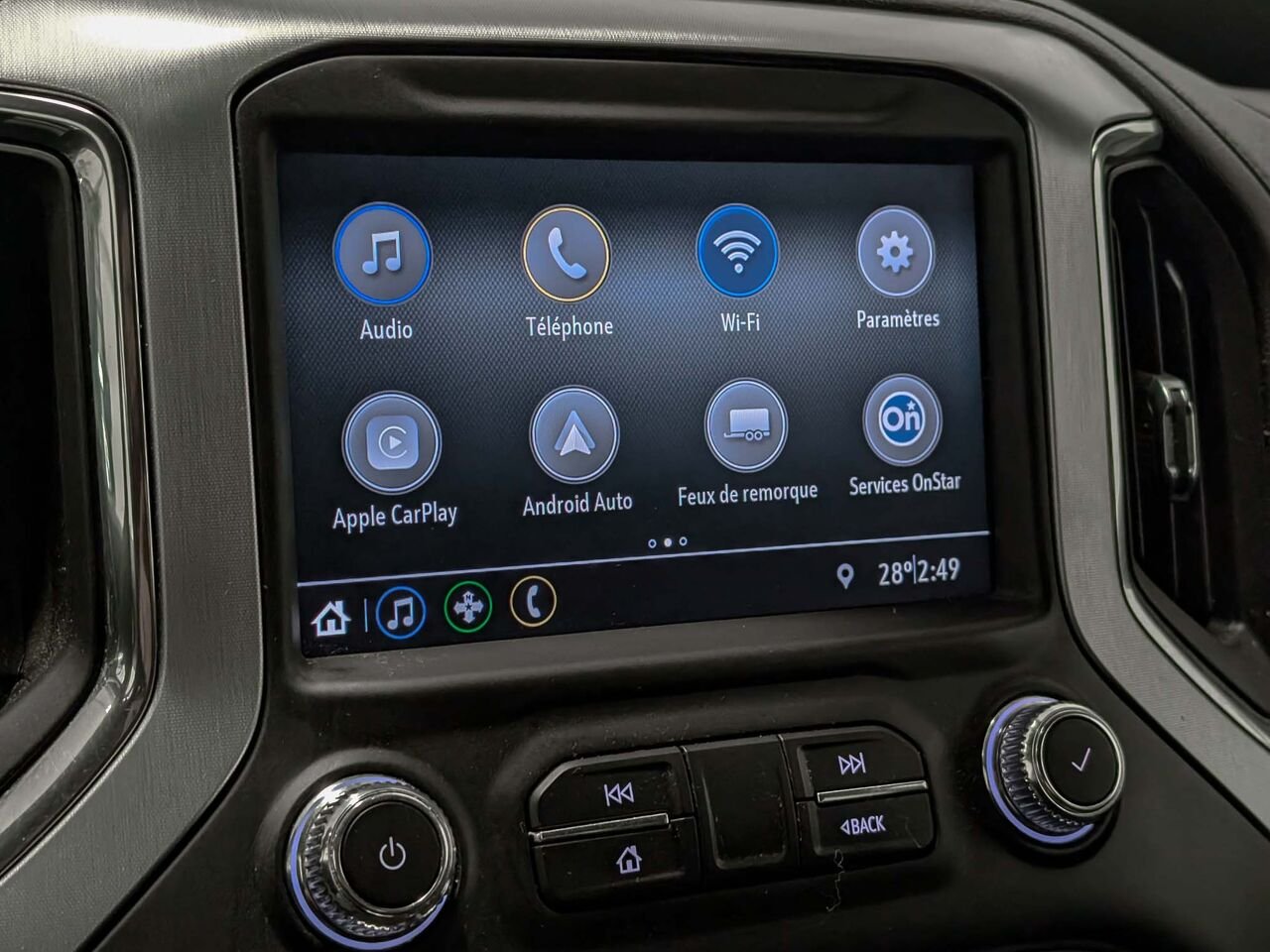 GMC SIERRA 1500 4WD CREW CAB PICKUP Toile de Boite Moteur 3.0l Diesel Certifié!! 2021 Noir Sherbrooke - photo #9
