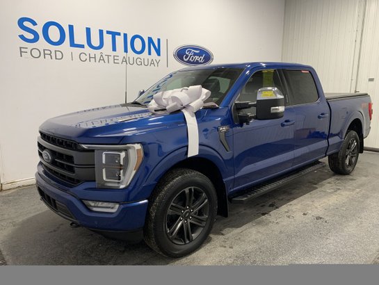 Ford F-150 LARIAT SUPERCREW 2022 Bleu