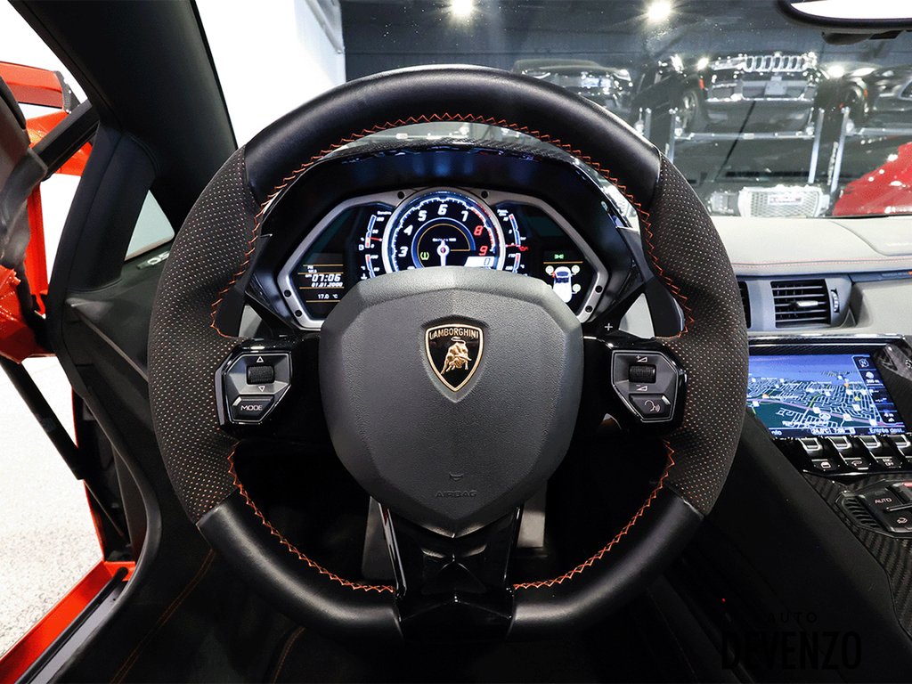 Lamborghini Aventador 2014 Orange Saint-Eustache - photo #27