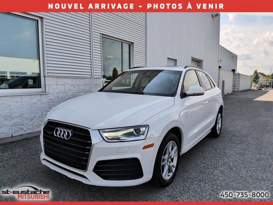 Audi Q3 Komfort 2.0 TFSI quattro Tiptronic-cuir-toit panoramique-sièges chauffants 2018 Blanc