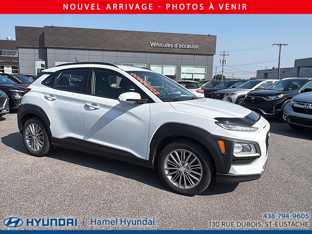 2020 Hyundai Kona White Saint-Eustache - photo #0