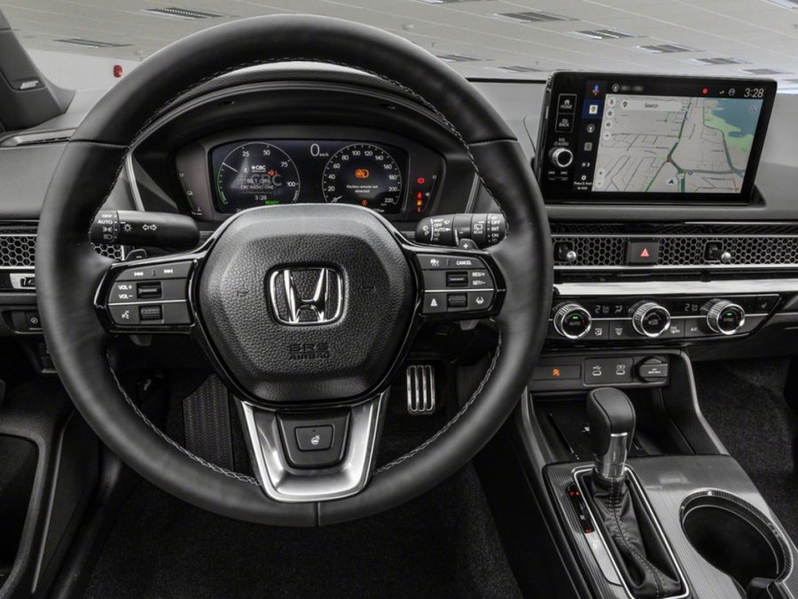 2026 Honda Civic Hatchback Hybrid 2026 Crystal Black Pearl
