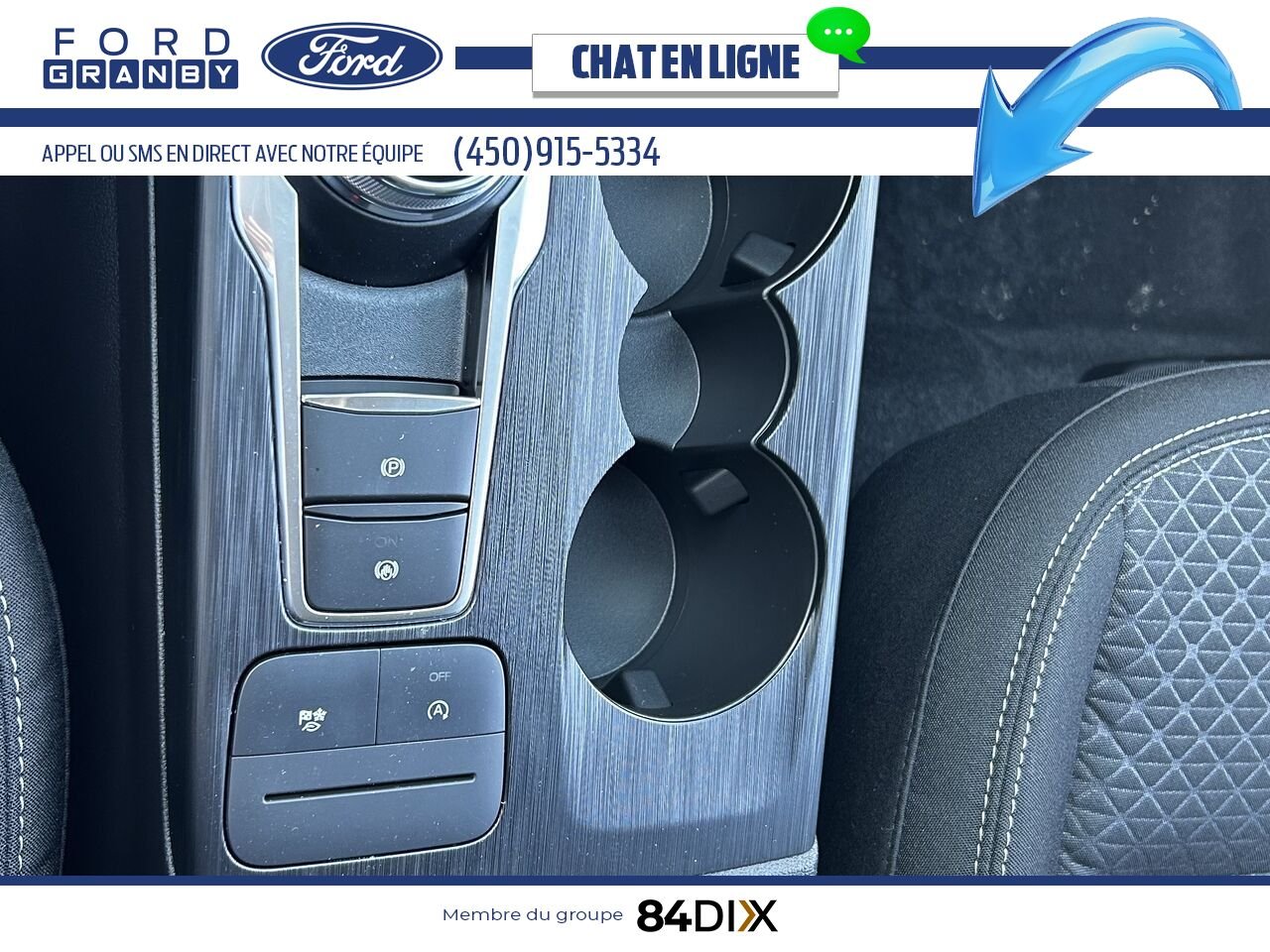 Ford Escape 2025 Noir agate métallisé Granby - photo #14