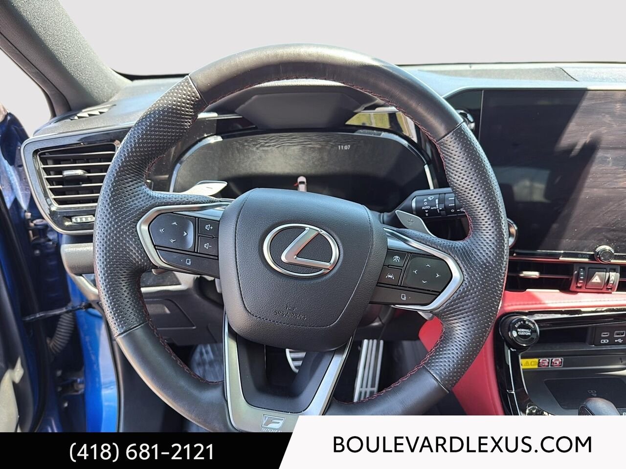 Lexus NX 19277A 2024 Bleu Québec - photo #11