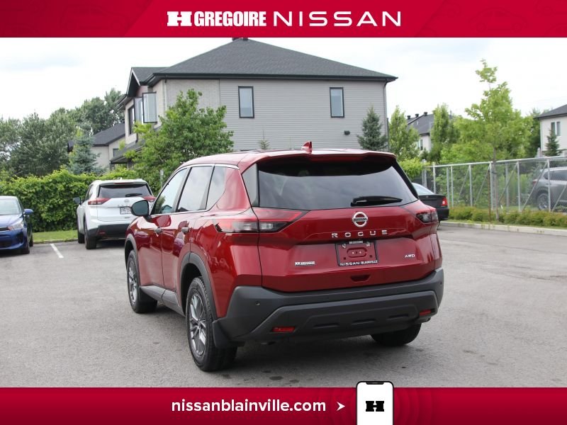 2021 Nissan Rogue Red Blainville - photo #5