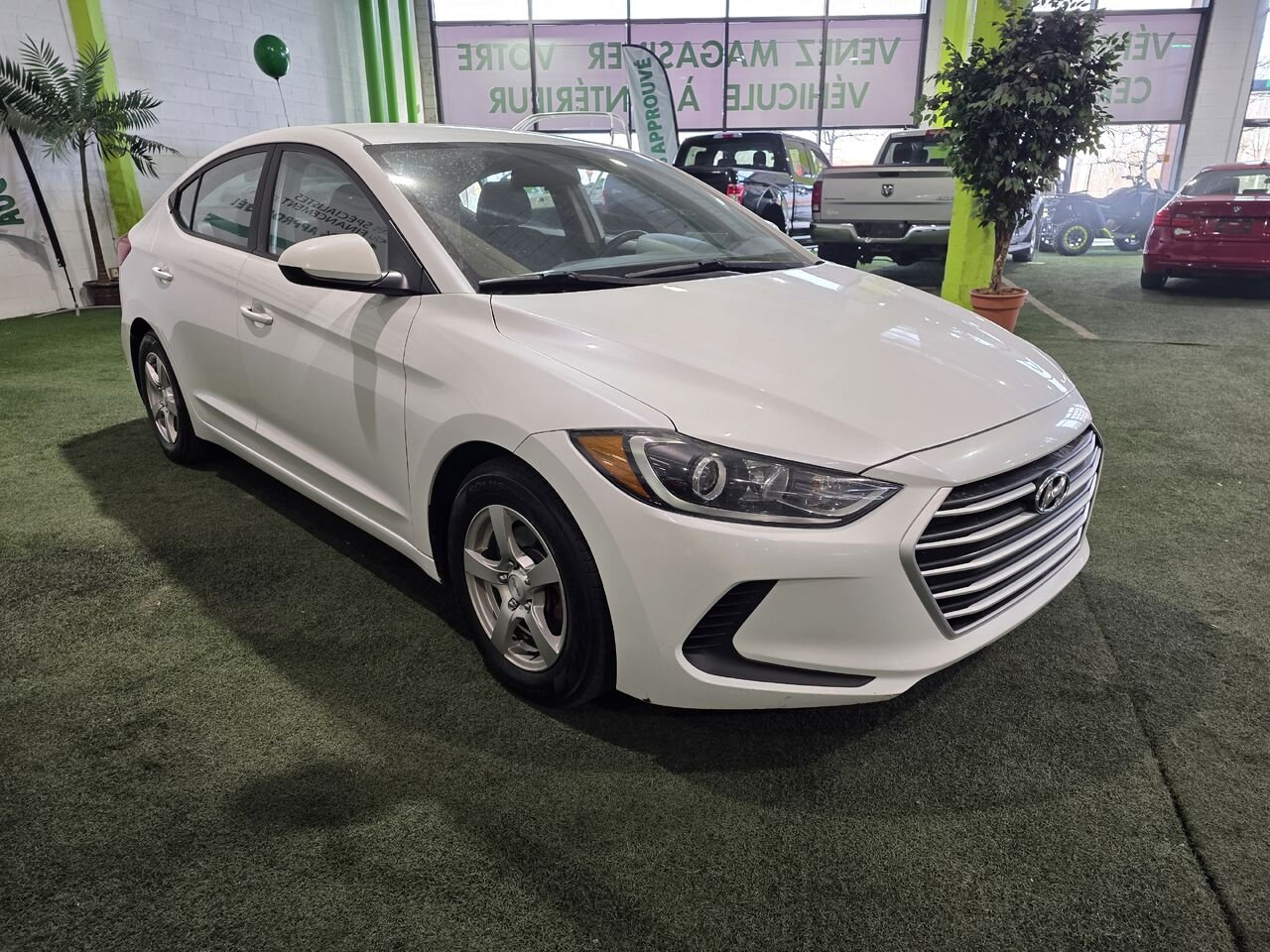 2017 Hyundai Elantra White  - photo #7