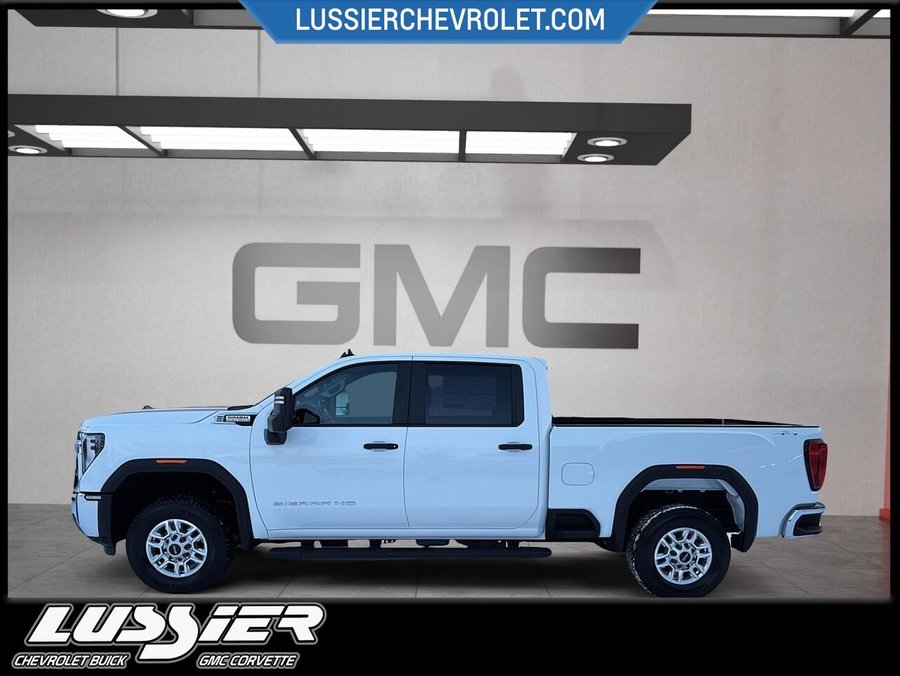 GMC Sierra 2500HD Pro cabine multiplace 4RM 159 po 2026 Blanc sommet