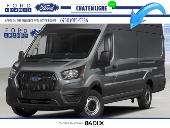 Ford Transit fourgon utilitaire T-350 TI toit surélevé 148 po PNBV de 9 500 lb 2025 Gris carbonisé métallisé