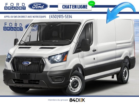 Ford Transit fourgon utilitaire T-350 PA toit moyen 148 po PNBV de 9 500 lb 2025 Blanc Oxford