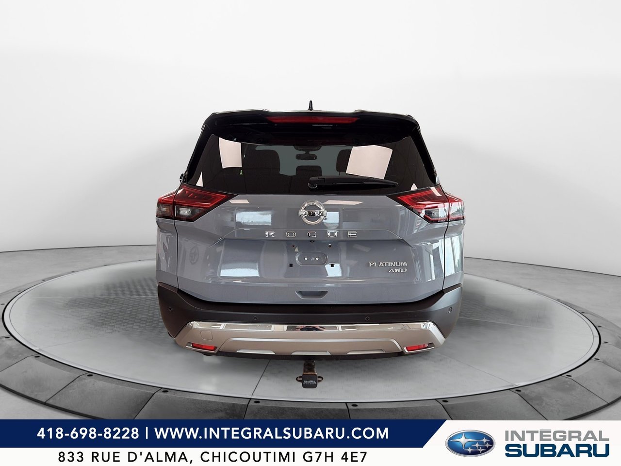 2021 Nissan Rogue VIN JN8AT3DD5MW318617 Silver Chicoutimi - photo #2
