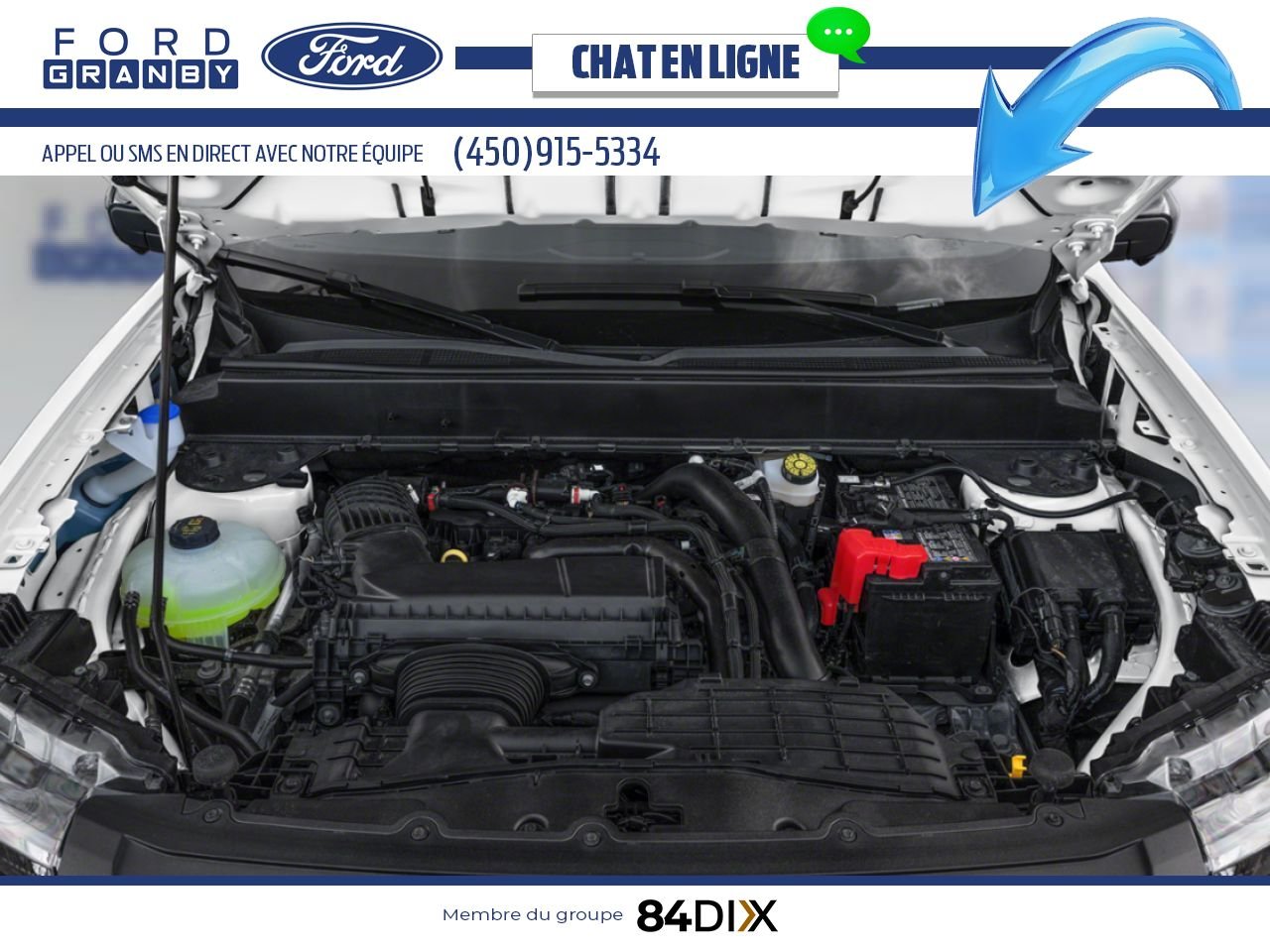 Ford Maverick 2025 Blanc sidéral métallisé Granby - photo #3