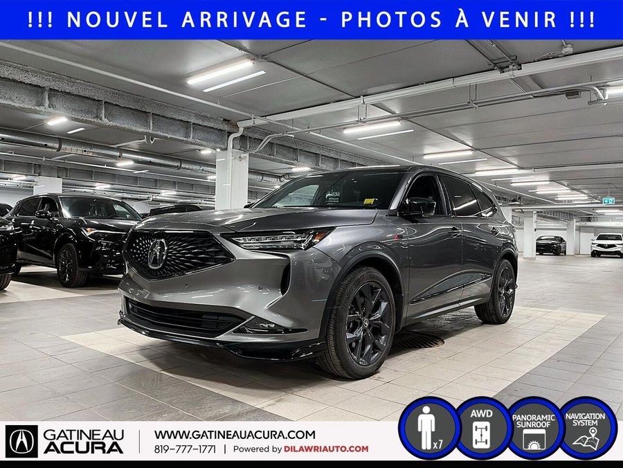 Acura MDX *** UN PROPRIO + CLEAN CARFAX *** 2022 Gris