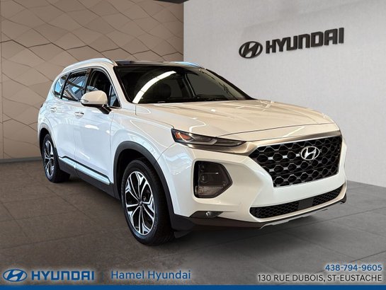 2019 Hyundai Santa Fe 2019 White