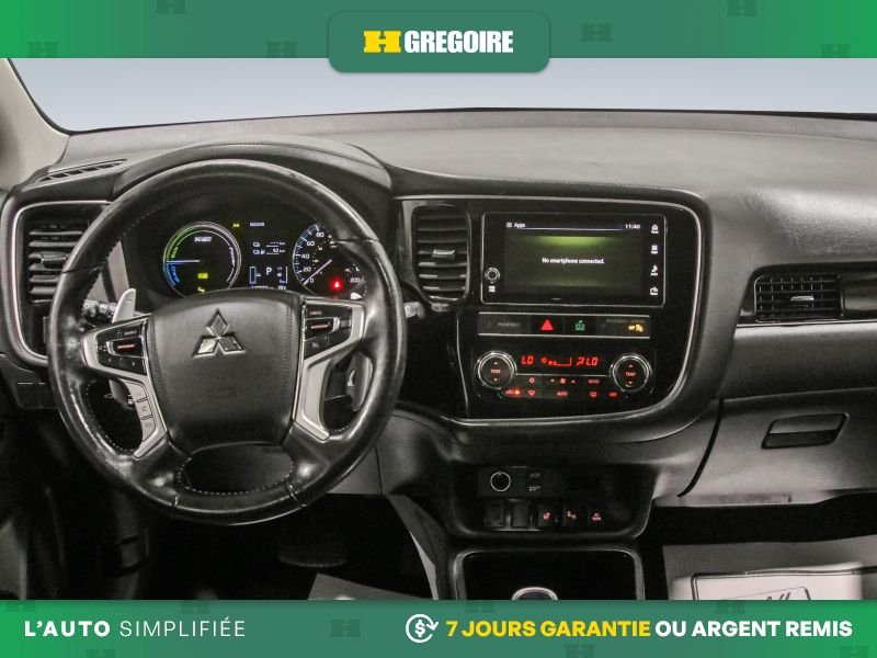 Mitsubishi Outlander PHEV 820606 | SE Touring AUTO A/C TOIT MAGS CAM RECUL BLEUTOOTH 2019 Noir Laval - photo #18