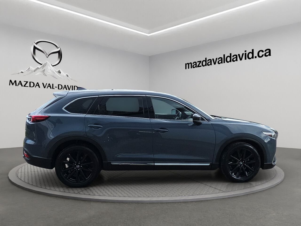 2022 Mazda CX-9 GT TI, SIÈGES EN CUIR, SIÈGES VENTILÉS, NAVIGATION Blue Val-David - photo #3