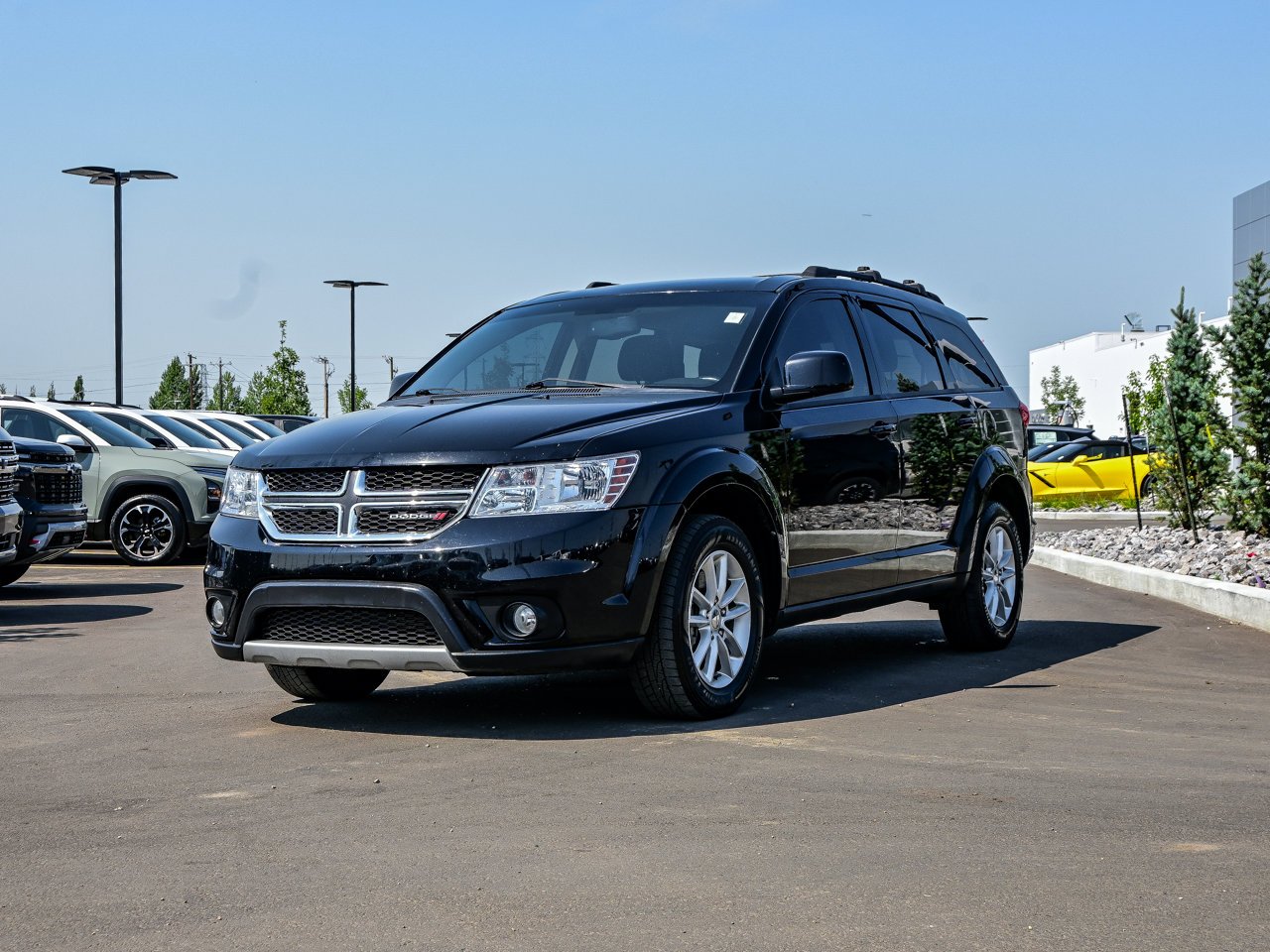 2017 Dodge Journey AWD 4dr SXT Black Sherwood Park - photo #3