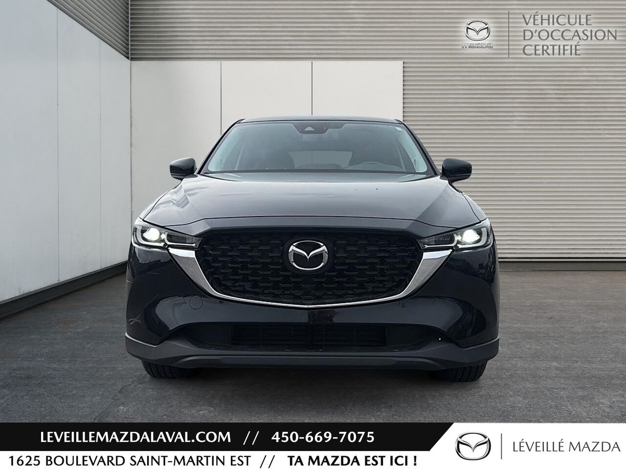 Mazda CX-5 GS TI sans désactivation de cylindres 2024 Noir Laval - photo #1