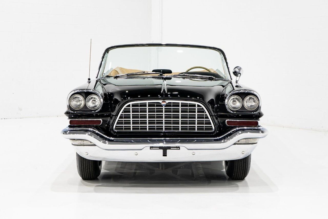 1957 Chrysler 300C 1 of 474 convertibles produced **PRICE IN USD** Black Montreal - photo #2