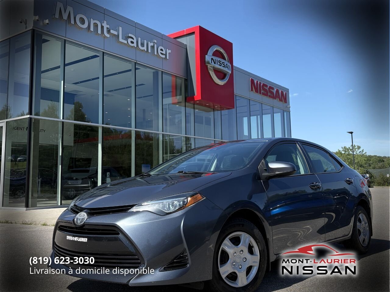 2018 Toyota Corolla Grey Mont-Laurier - photo #0