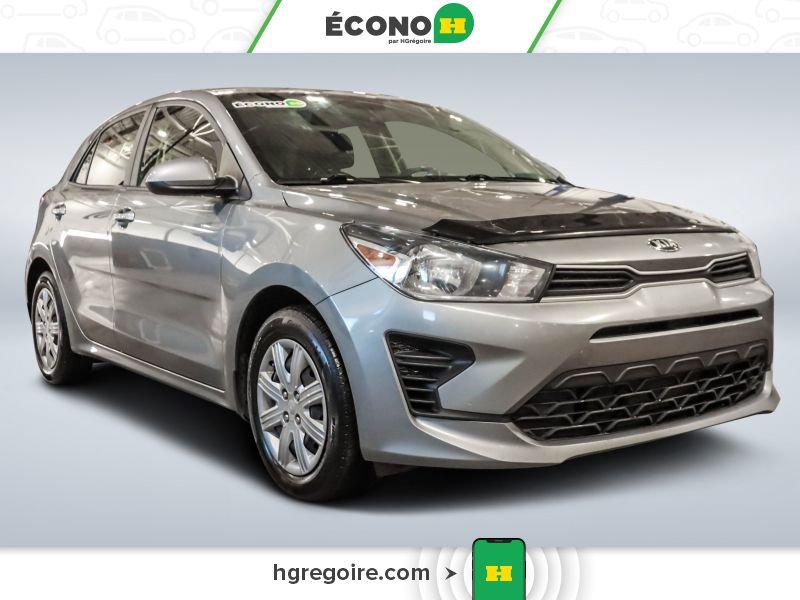 Kia Rio 5 821964 | LX+ AUTO GR ÉLEC A/C BLUETOOTH CAMÉRA 2021 Gris Laval - photo #0
