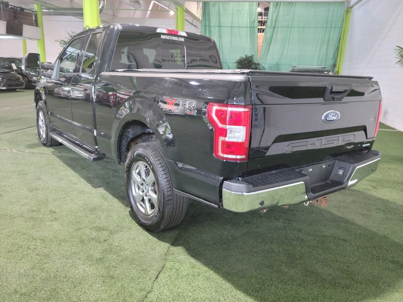 2018 Ford F-150 Black  - photo #3