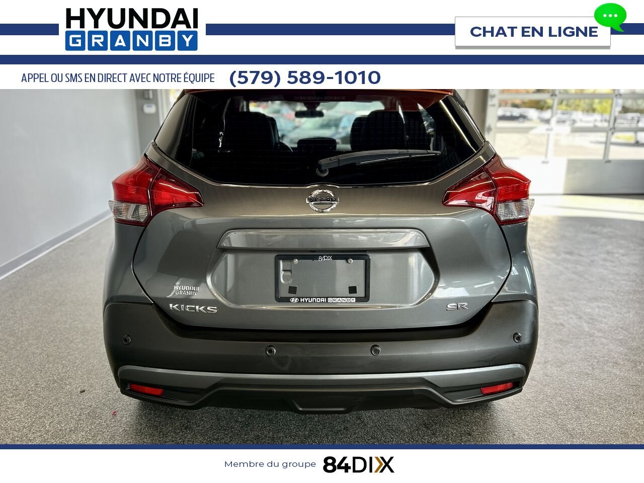 2020 Nissan Kicks Grey Granby - photo #5