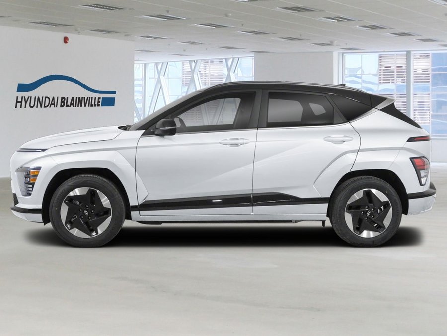 Hyundai Kona électrique 2026 2026 Blanc Atlas avec toit Noir abyssal