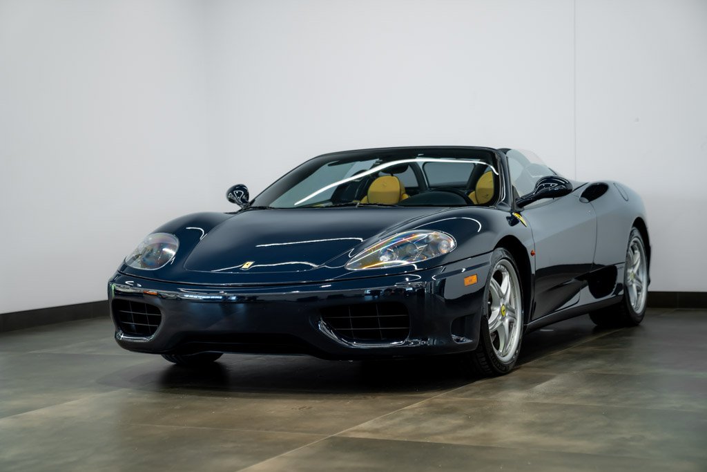 Ferrari 360 2004 Bleu Montréal - photo #0