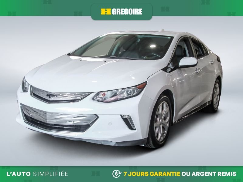 Chevrolet Volt 821999 | Premier AUTO A/C MAGS CUIR NAV CAM RECUL BLUETOOTH 2019 Blanc Laval - photo #2